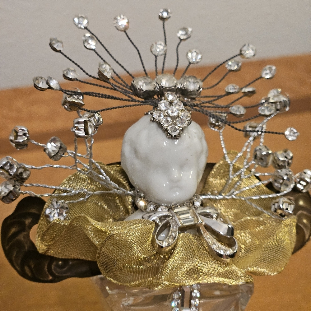 The Baby, Bejeweled BabyDoll Head 7" - Picture 3 of 8